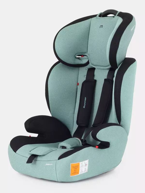 Автокресло Mowbaby Runner 1/2/3 (9-36 кг) Green